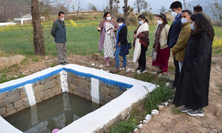 CRM team inspects ongoing Projects in Udhampur District
